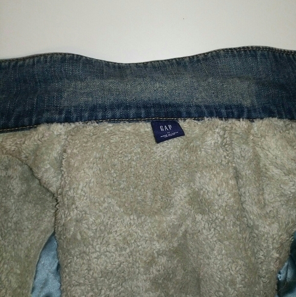 Gap classic denim jacket with warm lining - Picture 6 of 7